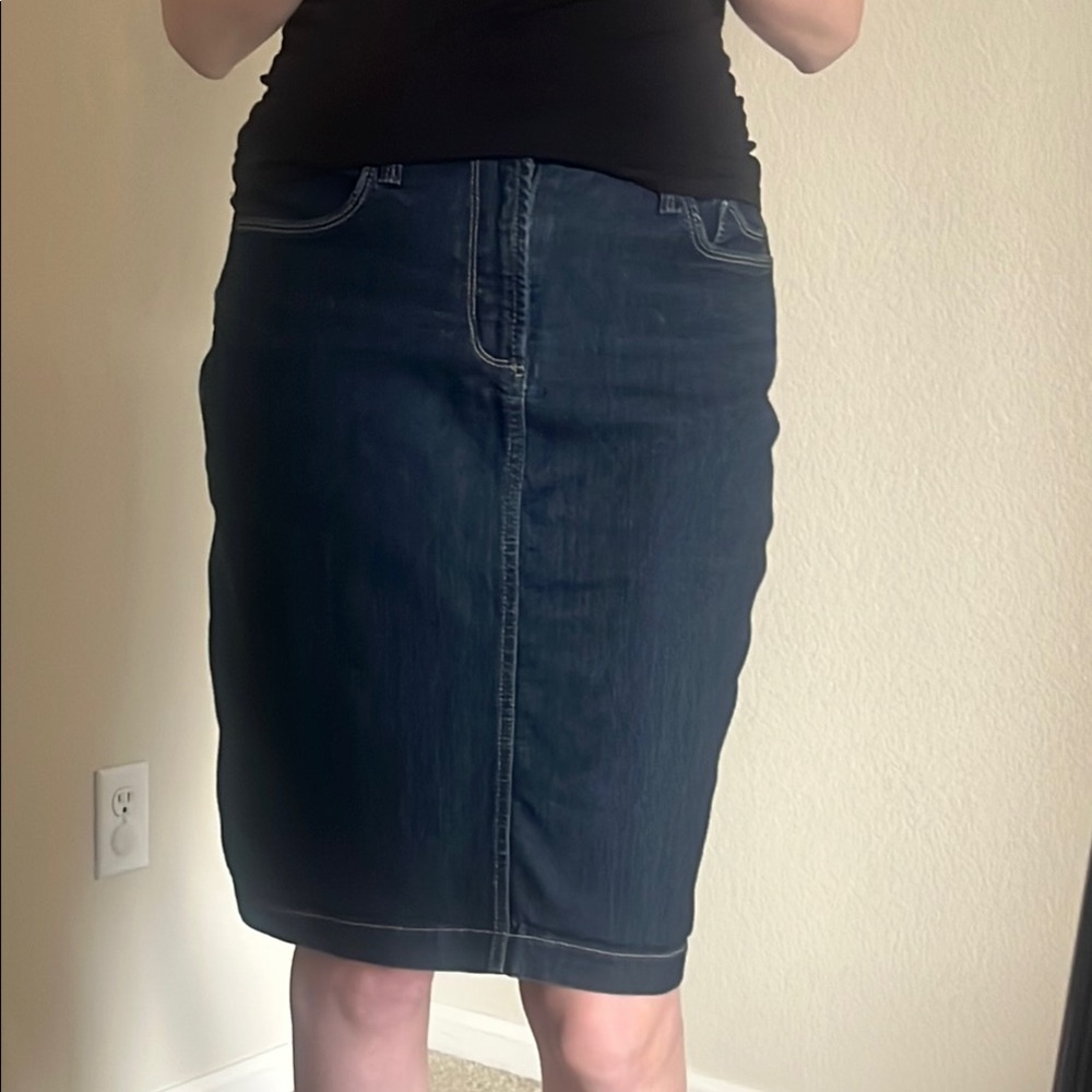 Moving, MUST SELL! NYDJ Classic Jean Skirt